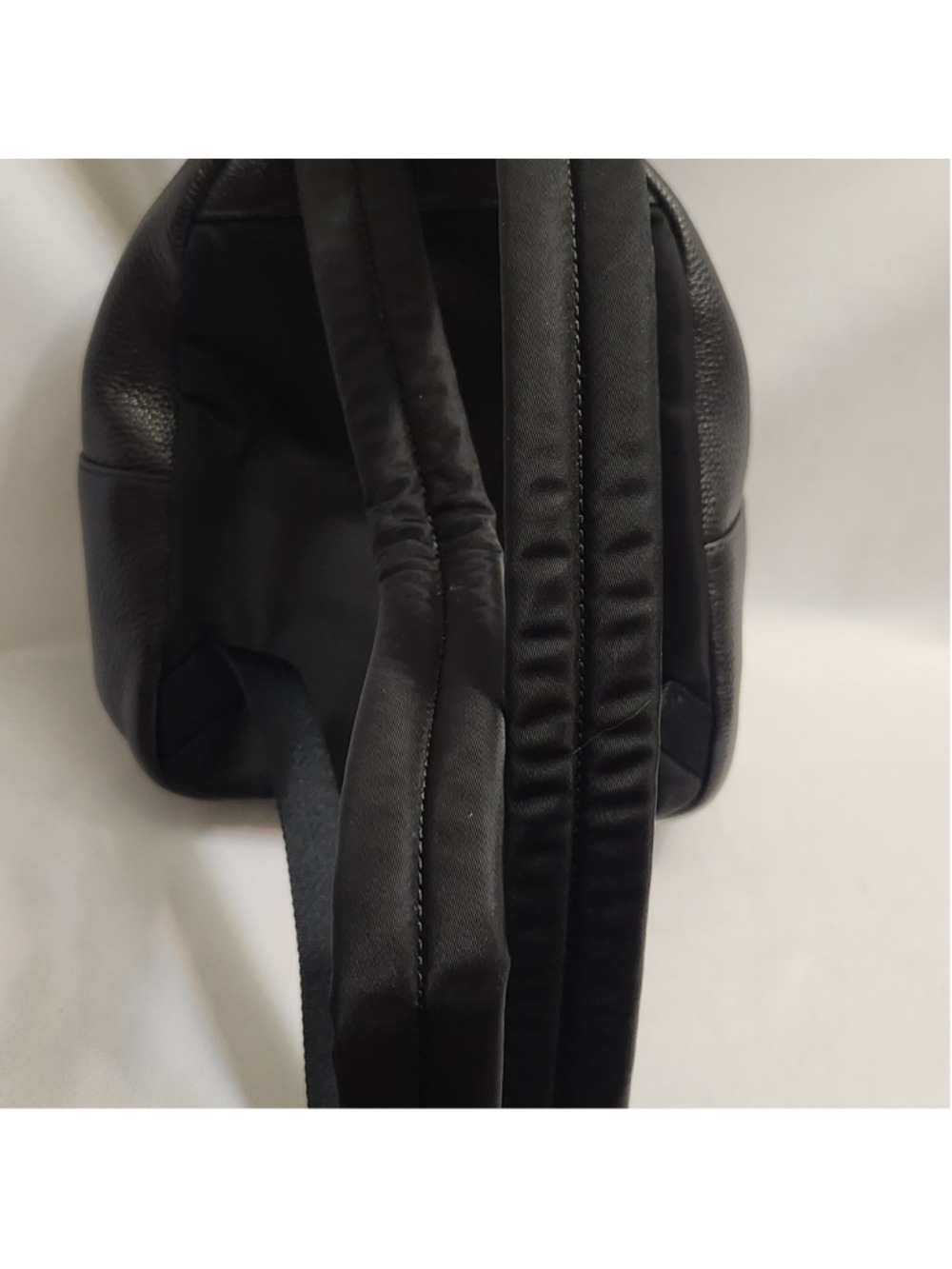 Coach Taylor Small Black Pebble Leather Backpack - Picture 15 of 15